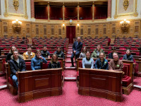 visite senat par le cmj de mauriac